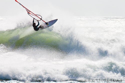 windsurfing new zealand photography